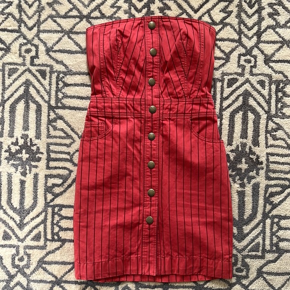 NWOT Vintage Marc Jacobs Strapless Dress - Picture 1 of 10